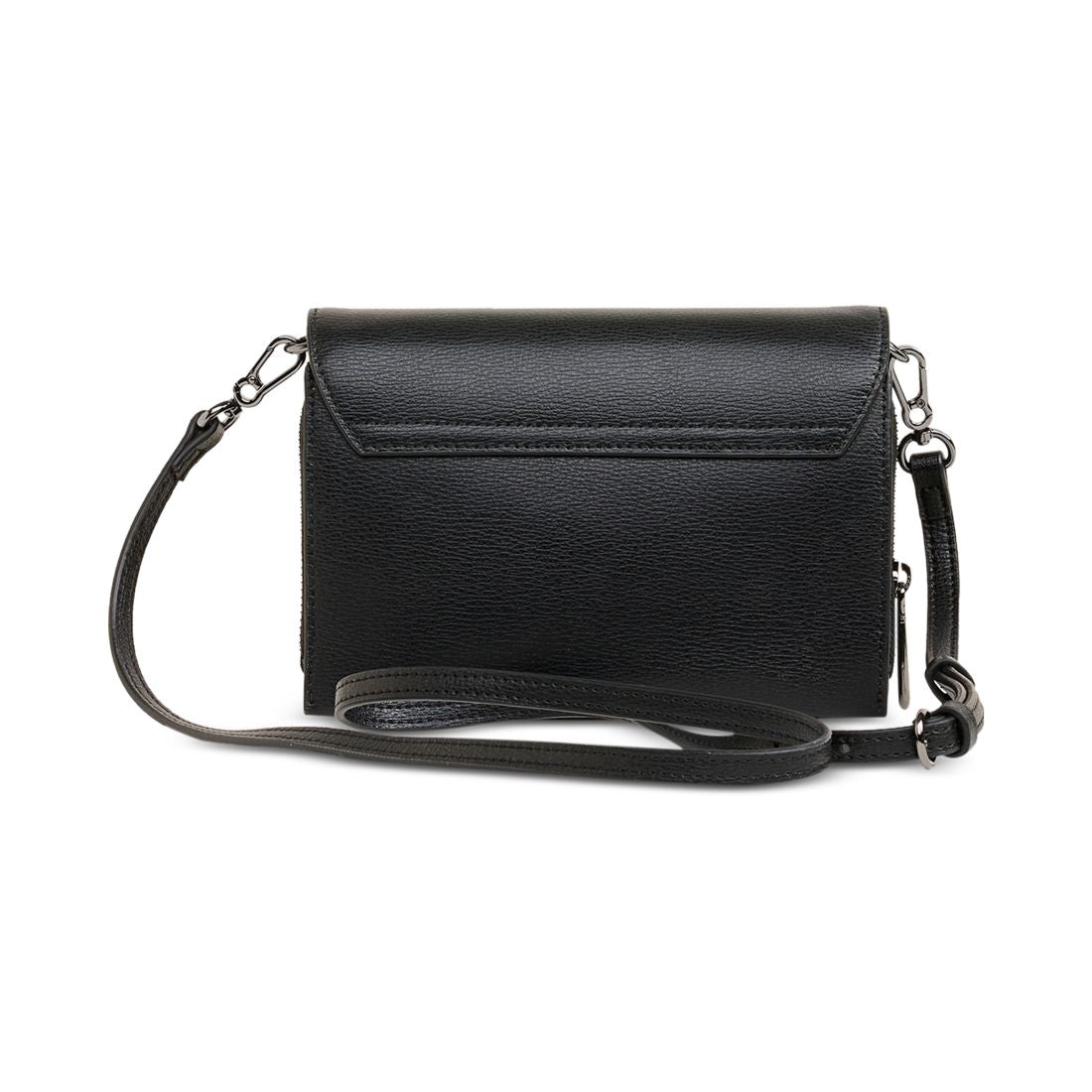 Karl Lagerfeld Paris Lourdes Crossbody with Cate Pins - Black W/ Kpins