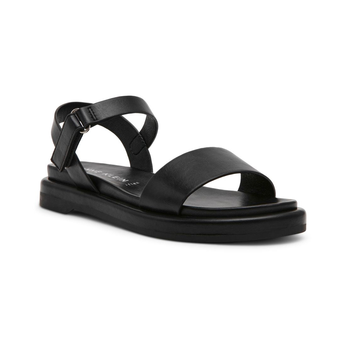 Anne Klein Women's Elani Round Toe Footbed Sandals