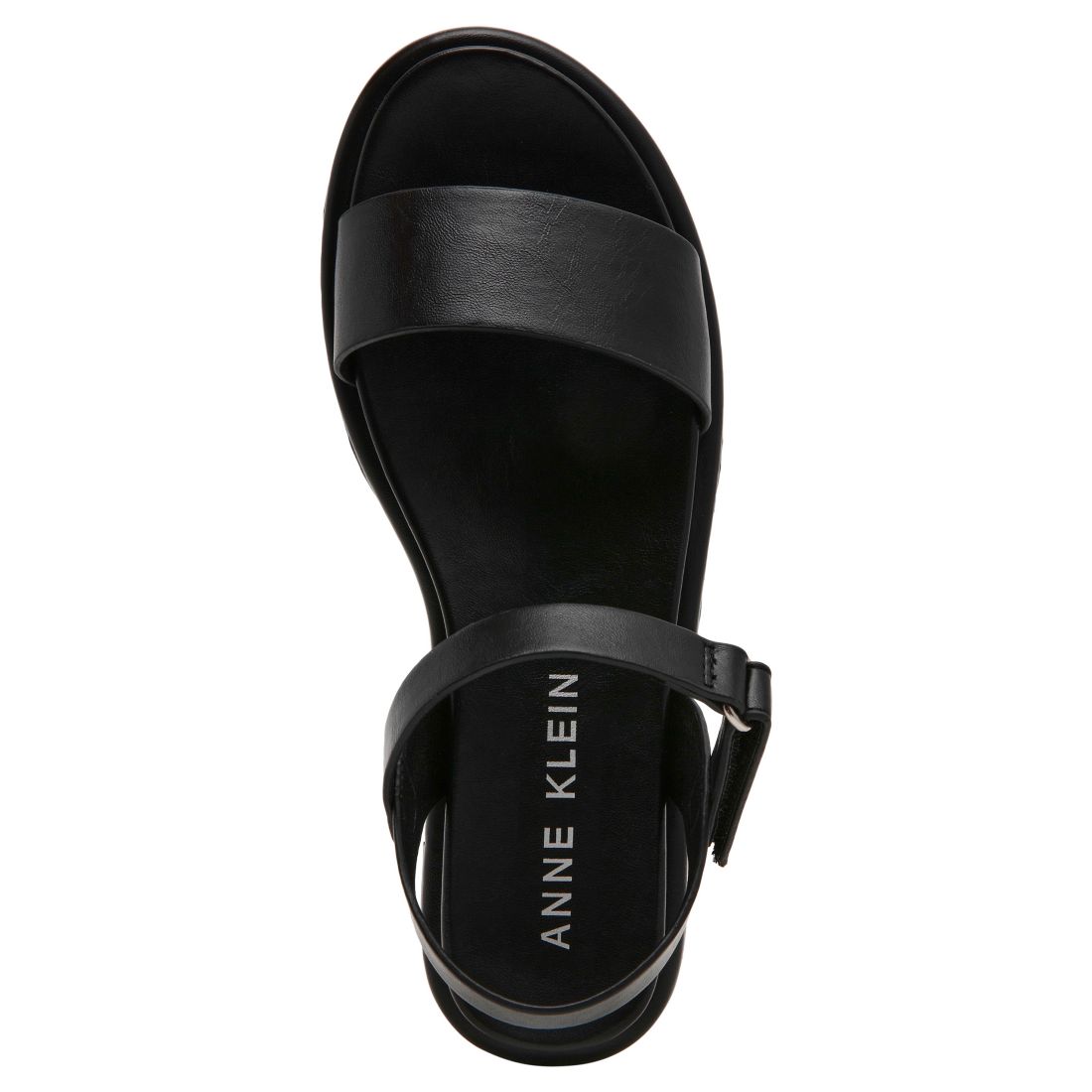 Anne Klein Women's Elani Round Toe Footbed Sandals