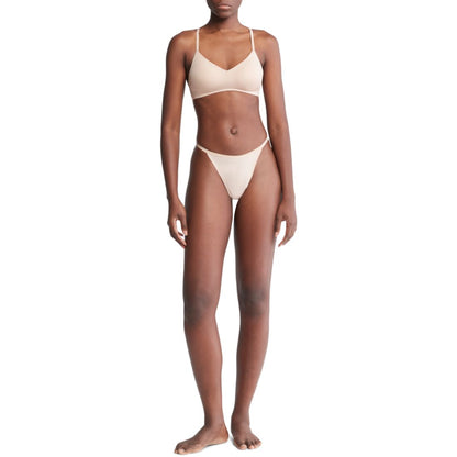 Calvin Klein Women's Ideal Micro String Thong Underwear QD5115