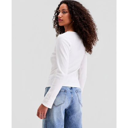 And Now This Women's Scoop-Neck Button-Front Top, Macy's Exclusive
