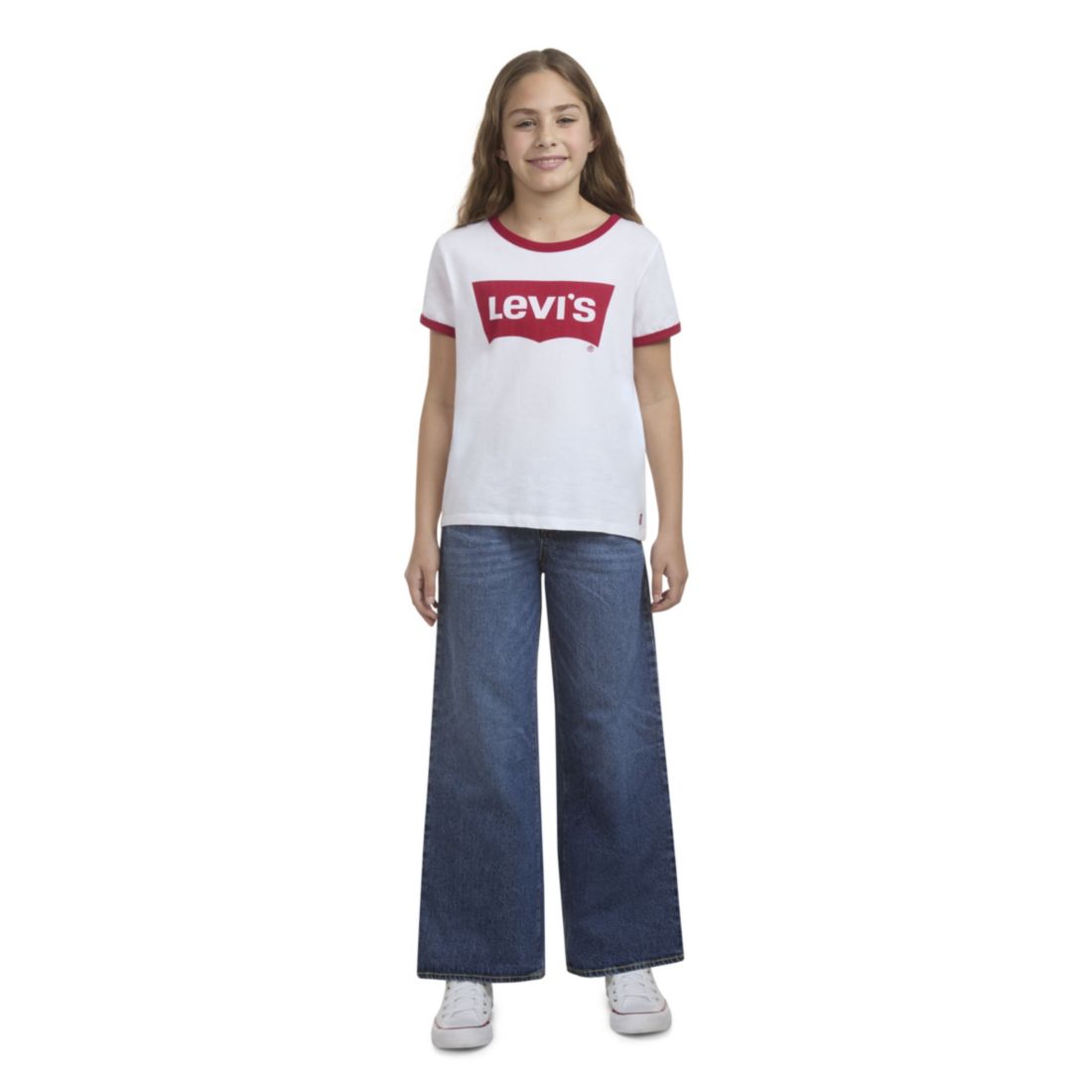 Levi's Girls' 7-16 High Rise Baggy Jeans