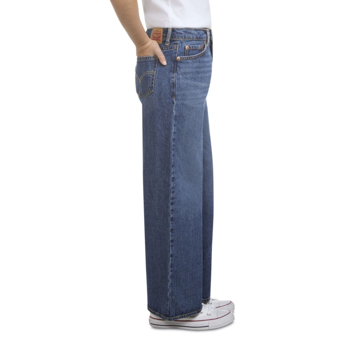 Levi's Girls' 7-16 High Rise Baggy Jeans