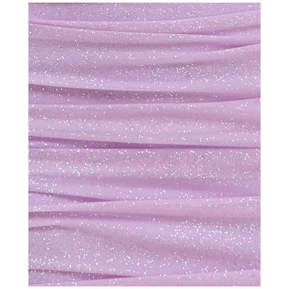 Jump Juniors' Glitter Blouson-Sleeve Ruched Bodycon Dress