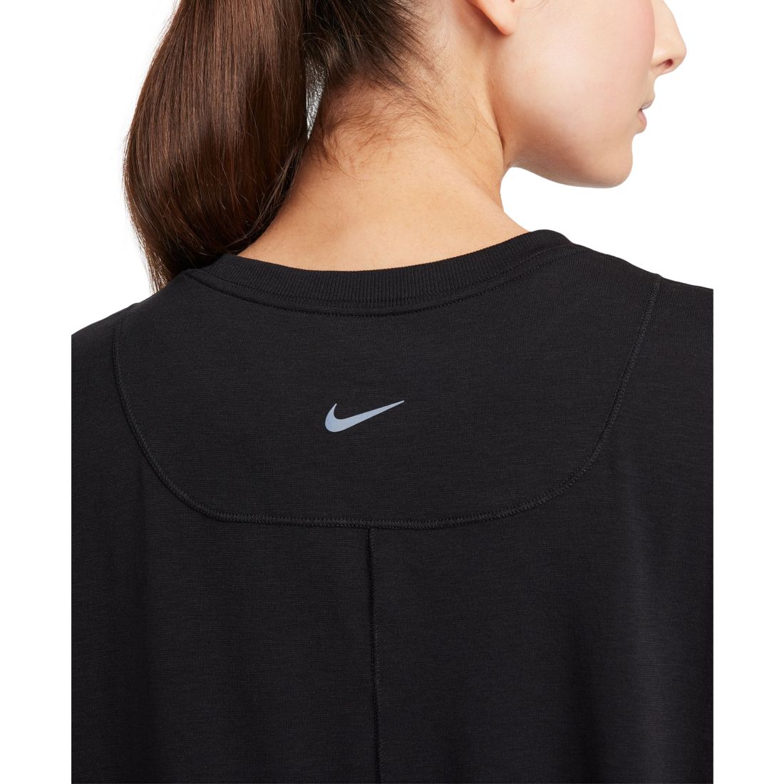 Nike Women's One Relaxed Dri-fit Long-Sleeve Crewneck Top