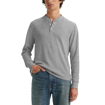 Levis Men's Long-Sleeve Thermal Henley Shirt