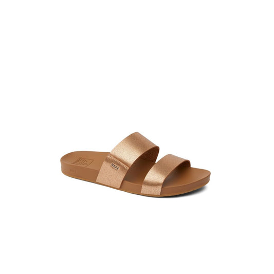 Reef Women's Cushion Vista Open Toe Sandals - Copper, Tan