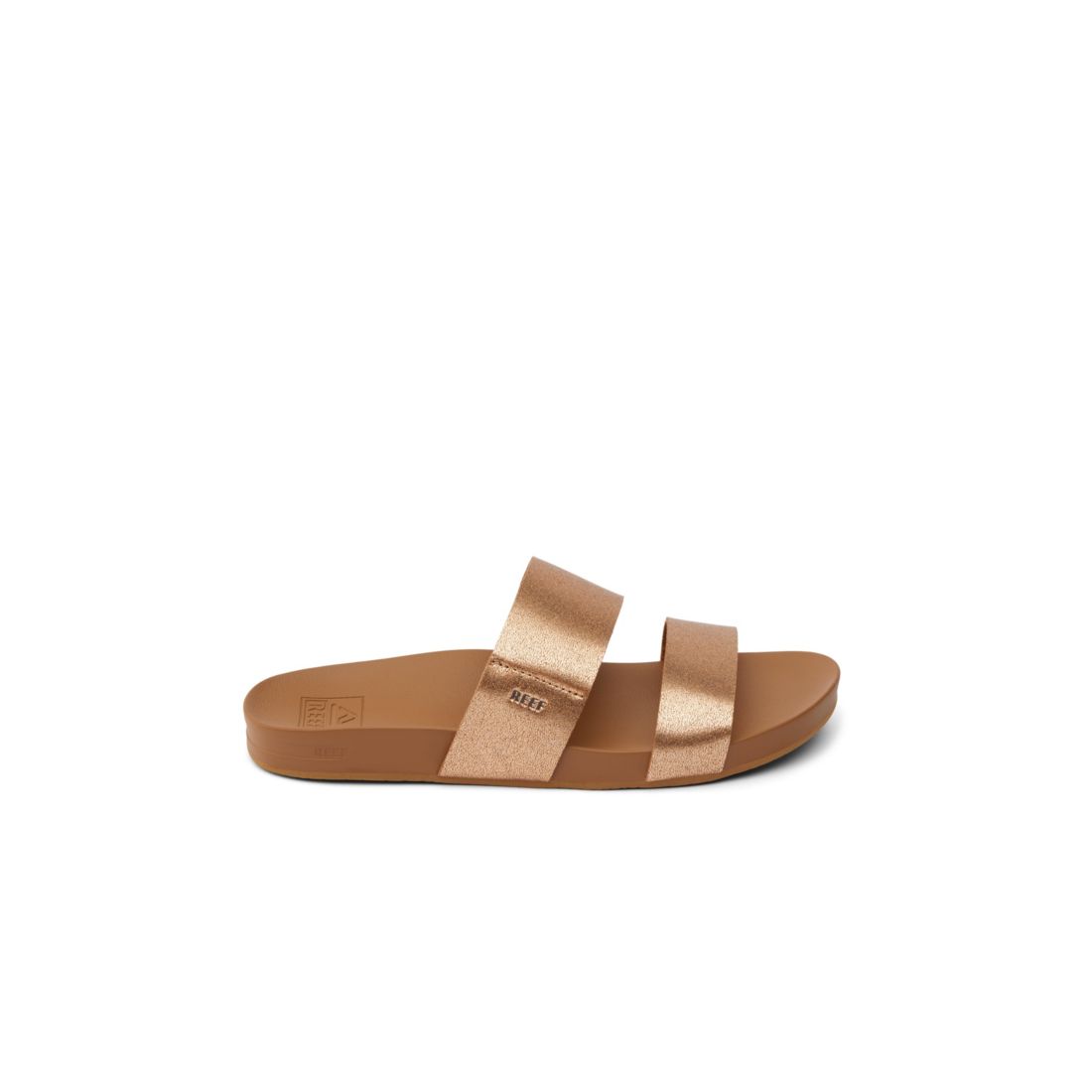 Reef Women's Cushion Vista Open Toe Sandals - Copper, Tan