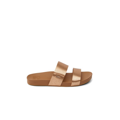 Reef Women's Cushion Vista Open Toe Sandals - Copper, Tan