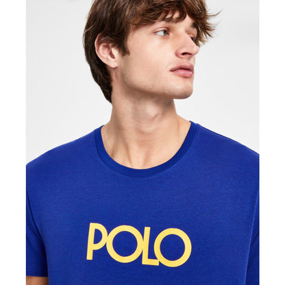 Polo Ralph Lauren Men's Logo Sleep T-Shirt, Exclusively at Macy's - Andover Heather / Polo Black Logo