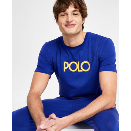 Polo Ralph Lauren Men's Logo Sleep T-Shirt, Exclusively at Macy's - Andover Heather / Polo Black Logo