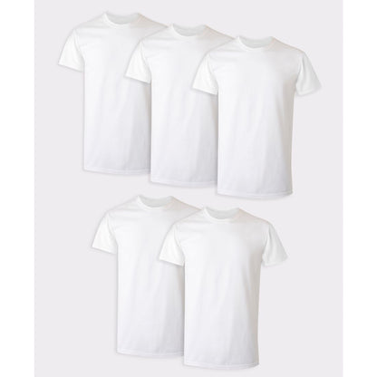 Hanes Men's Ultimate Crewneck Undershirt, 5-Pack