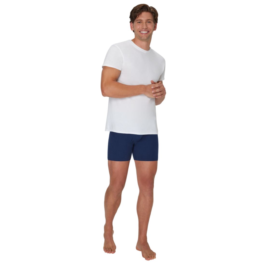 Hanes Men's Ultimate Crewneck Undershirt, 5-Pack