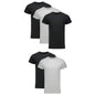 Hanes Men's Ultimate Short-Sleeve Crewneck Undershirt, 5-Pack