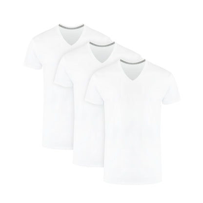 Hanes Men's Ultimate V-Neck Undershirt, 3-Pack