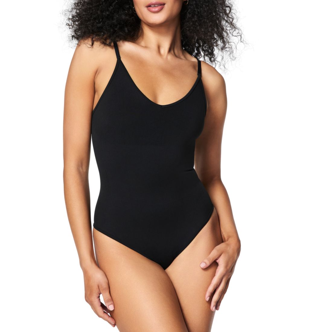 Spanx Women's Everyday Seamless Shaping Thong Bodysuit