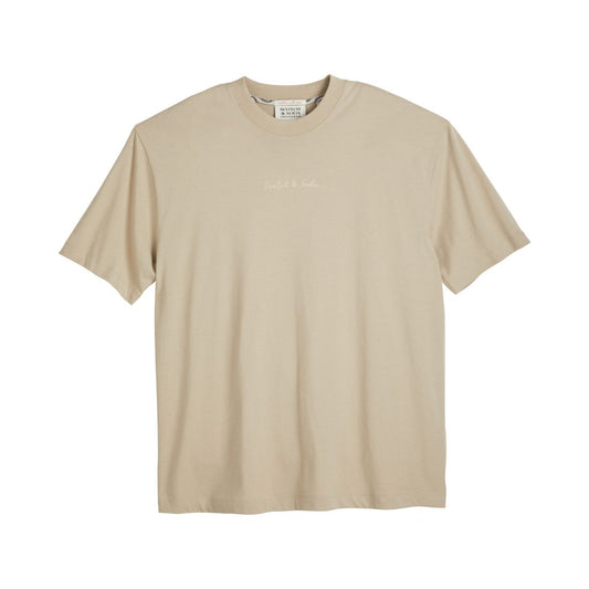 Scotch & Soda Men's Oversized Short Sleeve Graphic T-Shirt