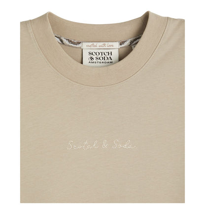 Scotch & Soda Men's Oversized Short Sleeve Graphic T-Shirt