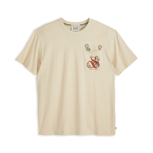 Scotch & Soda Men's Graphic Artwork T-Shirt