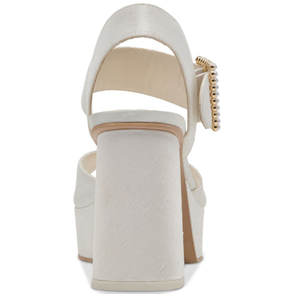 Dolce Vita Women's Bobby Pearls Ankle-Strap Two-Piece Platform Sandals