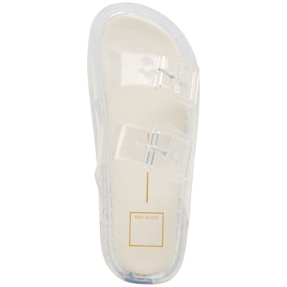 Dolce Vita Women's Julio Jelly Double-Band Jelly Footbed Sandals