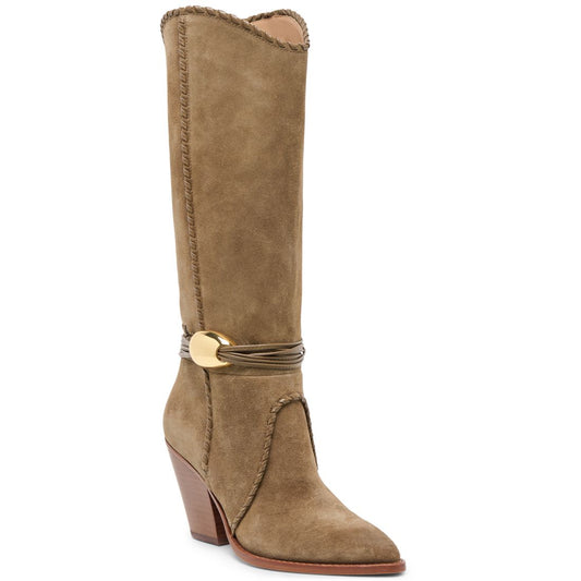 Dolce Vita Women's Jody Whipstitch Tall Heeled Western Boots