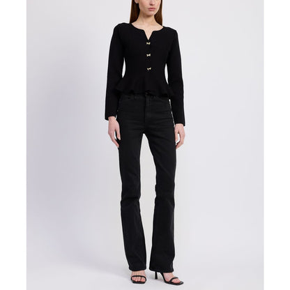 En Saison Women's Idah Button Front Cardigan Sweater