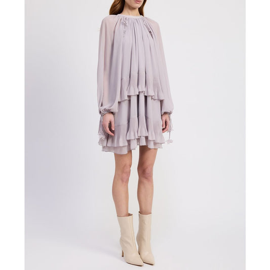 En Saison Women's Nicollette Ruffle Tiered Mini Dress