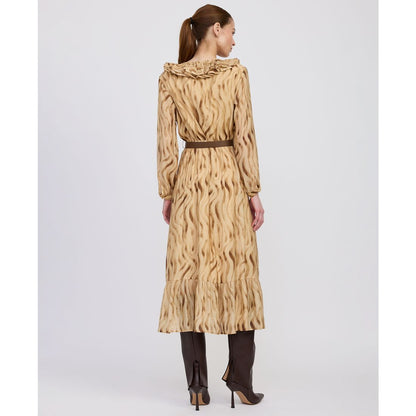 En Saison Women's Avayah Ruffle Midi Dress
