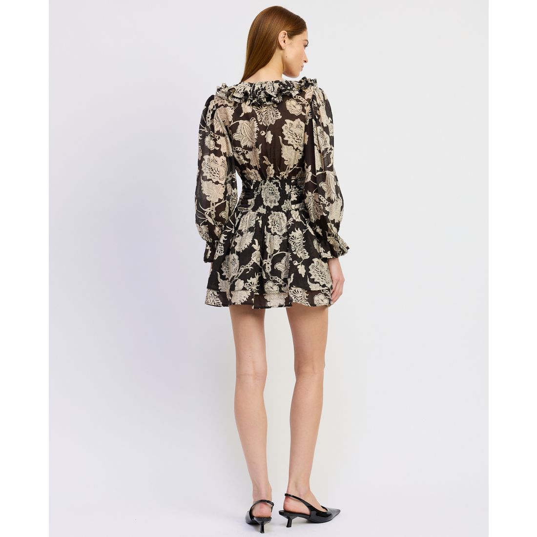 En Saison Women's Elisabet V-Neck Mini Dress