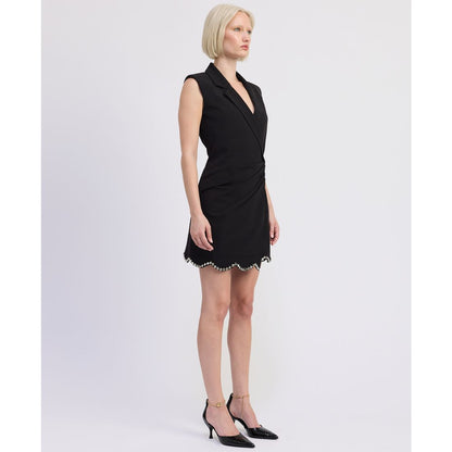 En Saison Women's Roza V-Neck Mini Dress