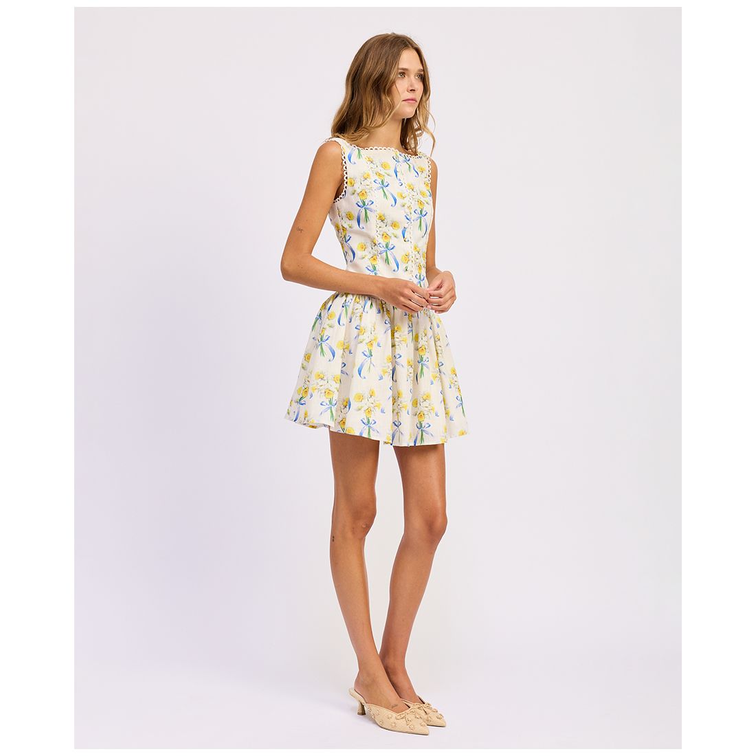 En Saison Women's Audrey Sleeveless Mini Dress