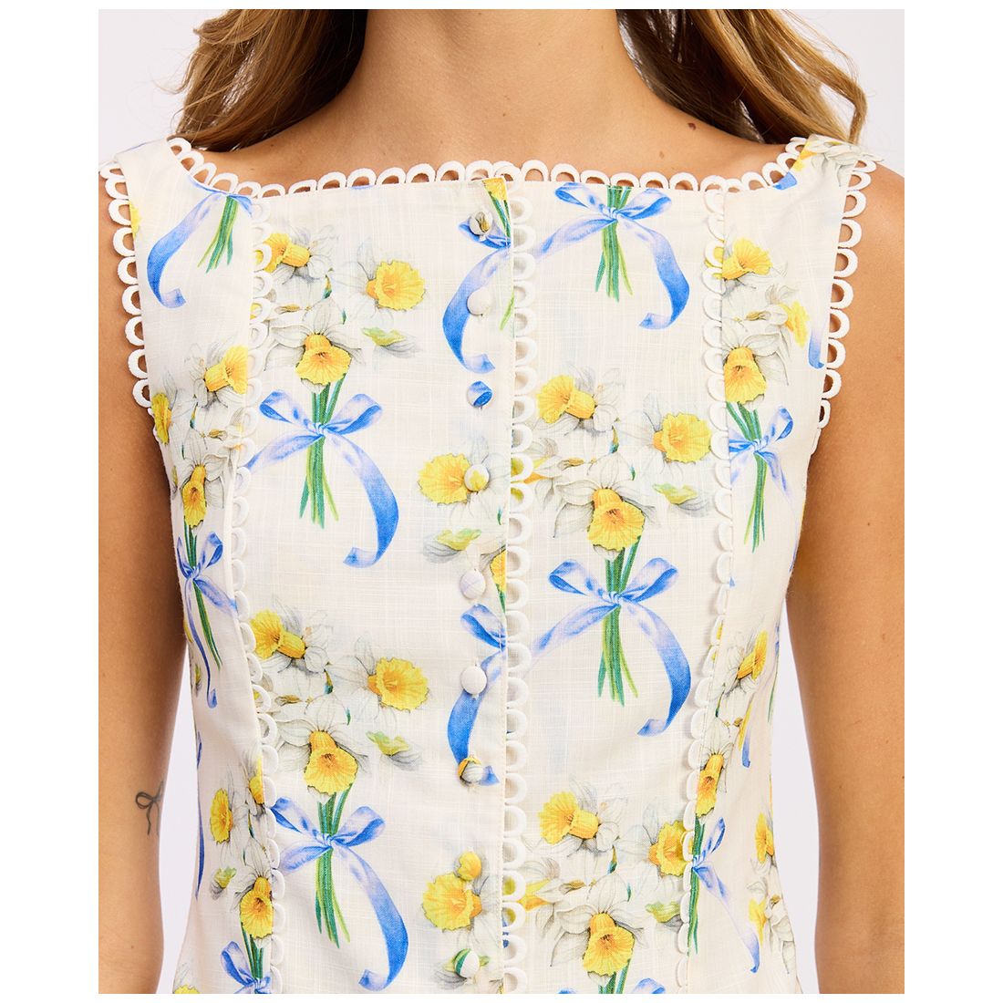 En Saison Women's Audrey Sleeveless Mini Dress