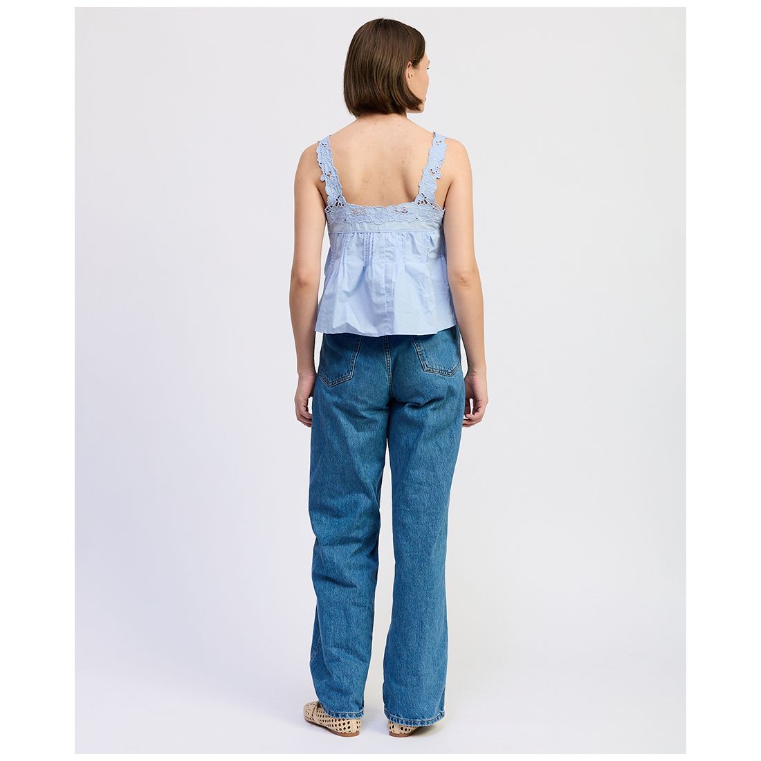 En Saison Women's Lucy Square Neck Top