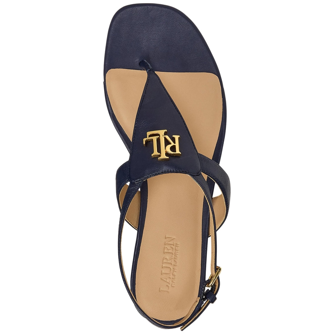Lauren Ralph Lauren Women's Everly Thong Flat Sandals