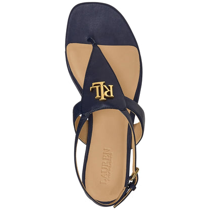 Lauren Ralph Lauren Women's Everly Thong Flat Sandals