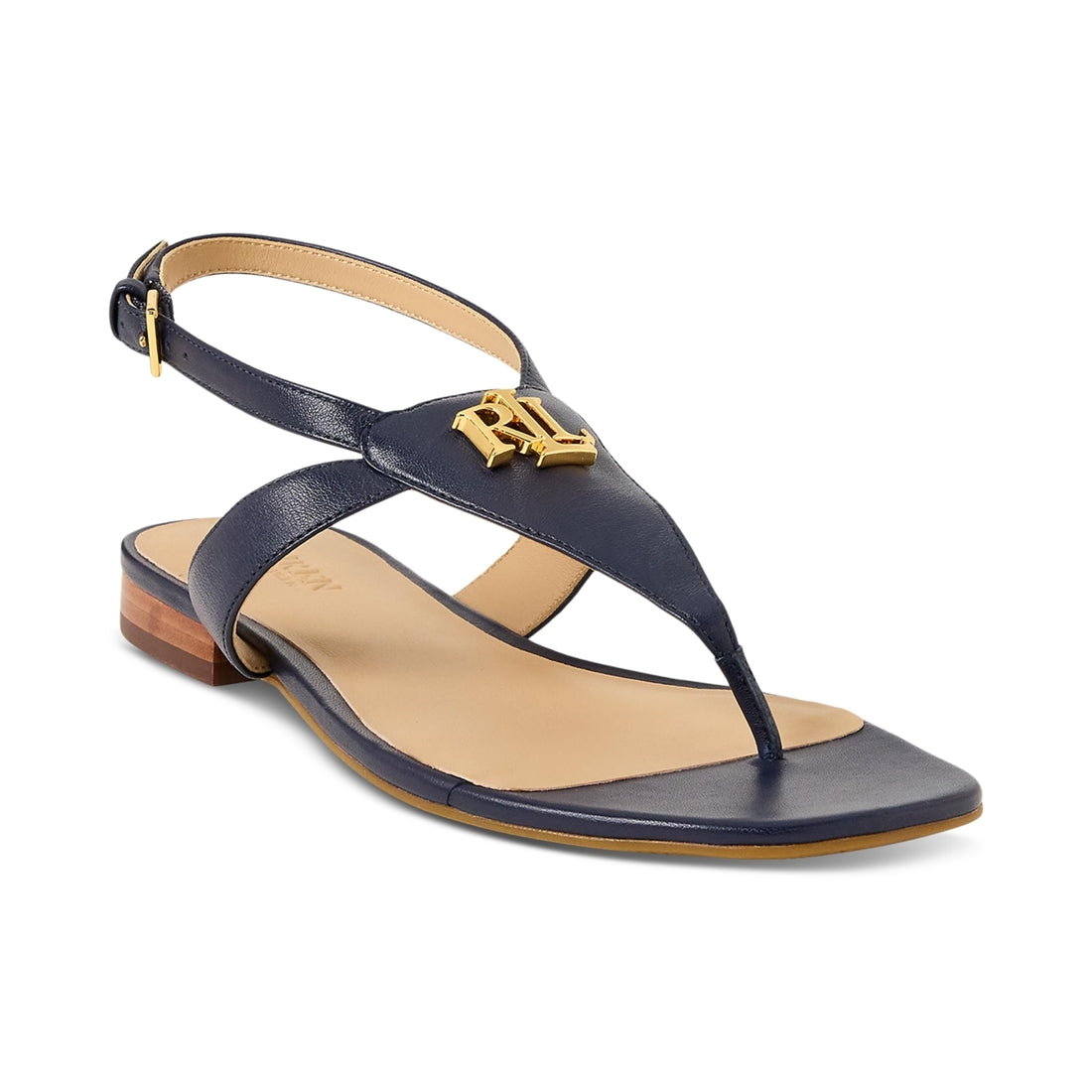 Lauren Ralph Lauren Women's Everly Thong Flat Sandals