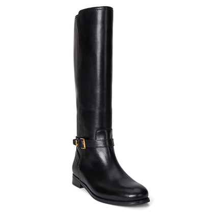 Lauren Ralph Lauren Women's Brooke Ii Burnished Leather Tall Boots