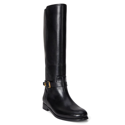 Lauren Ralph Lauren Women's Brooke Ii Burnished Leather Tall Boots