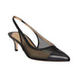 Lauren Ralph Lauren Women's Lolah Mesh and Nappa Slingback Pumps
