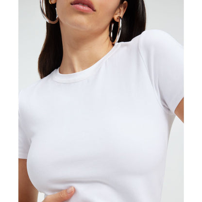 Good American Women's Super Stretch Baby T-Shirt