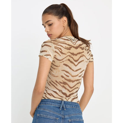 Good American Women's Short-Sleeve Crewneck T-Shirt