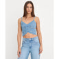 Good American Women's Sleeveless Butterfly Top