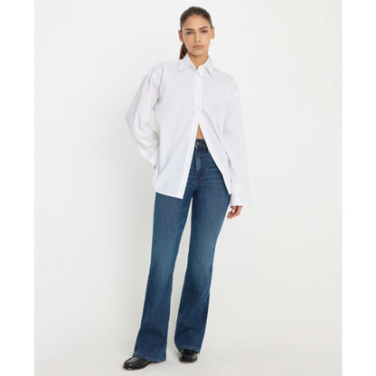 Good American Women's Classic Boot-Cut Jeans
