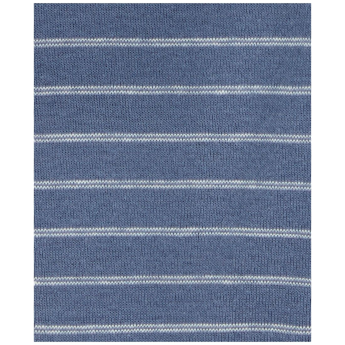 Carter's Baby Boys Cotton Little Character Set Hooded Cardigan, Barn-Print Bodysuit & Striped Pants, 3 Piece Set