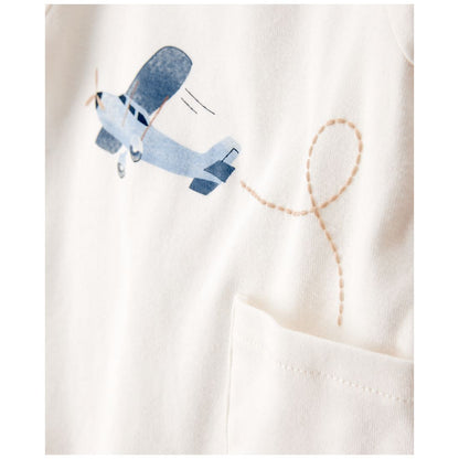 Carter's Baby Boys Airplane Top, Hat, Pants & Socks, 4 Piece Set