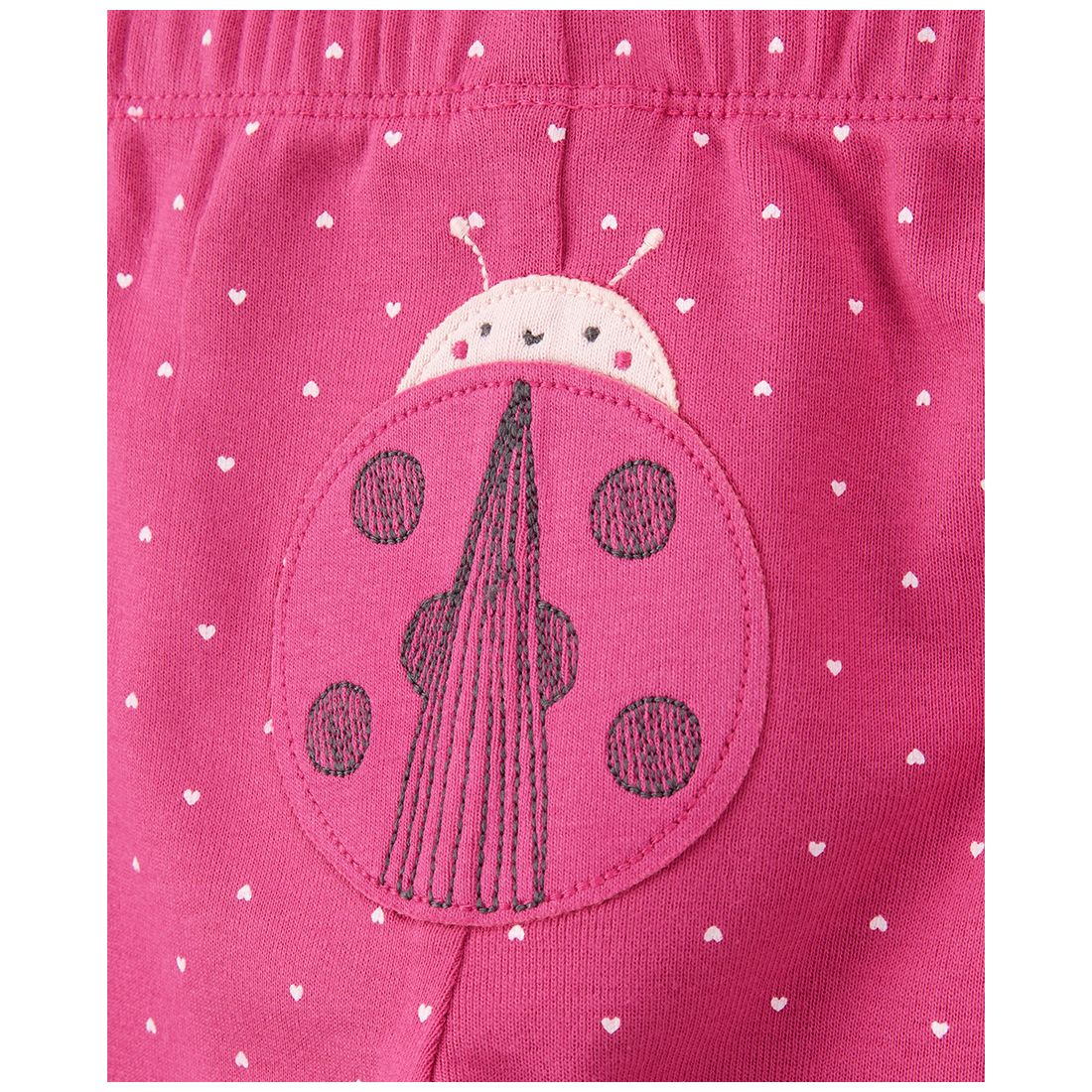 Carter's Baby Girls Ladybug Little Character Cotton Bodysuits & Pants, 3 Piece Set