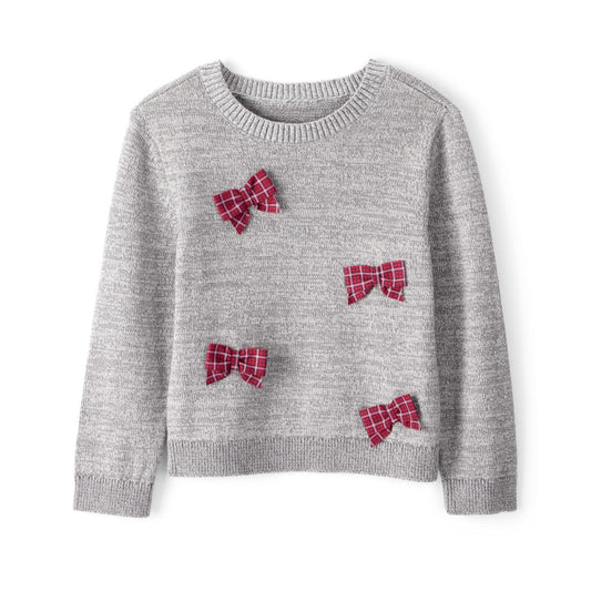 Carter's Toddler Girls Bow Long Sleeve Sweater