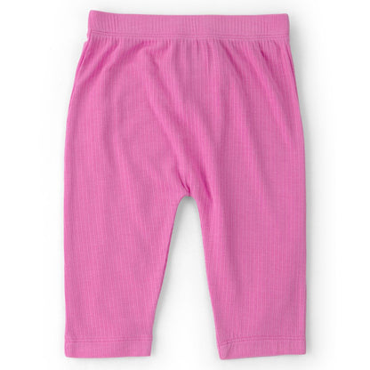 Carter's Baby Girls' PurelySoft Flamingo Pull-On Pants, 2-Pack
