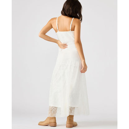 Steve Madden Women's Veera Sleeveless Chantilly Lace Dress